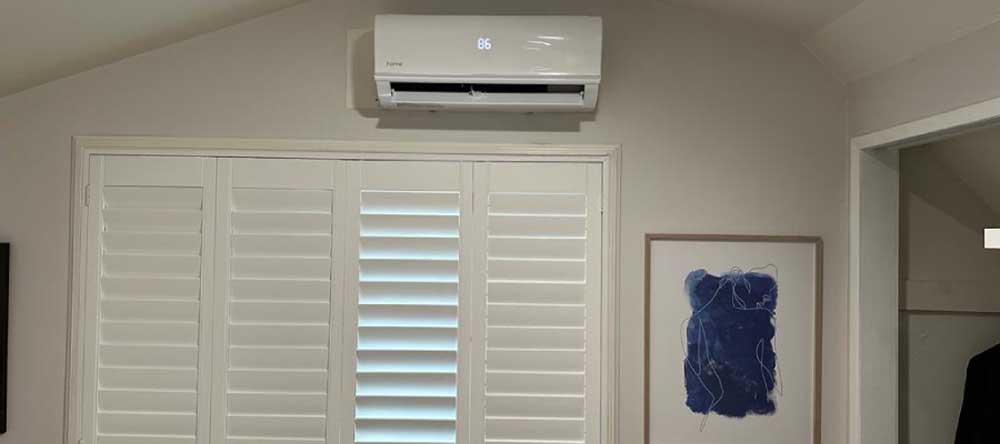 ac unit blowing cold air