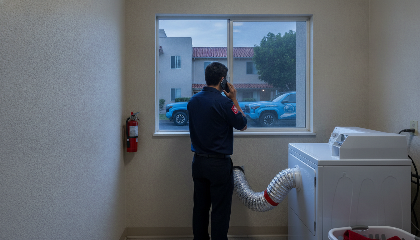 Emergency Dryer Vent Cleaning in Los Angeles: How to Request Help