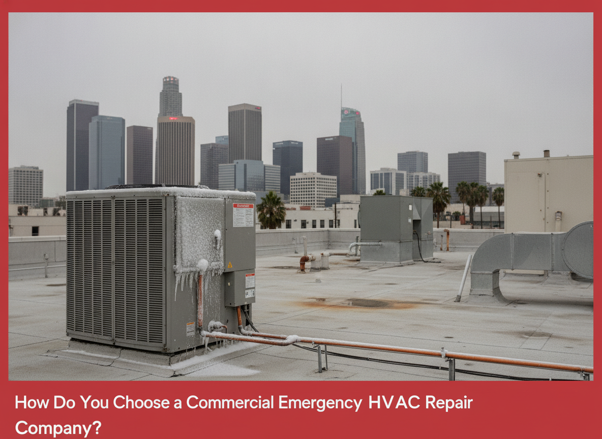 How Do You Choose a Commercial Emergency HVAC Repair Company?