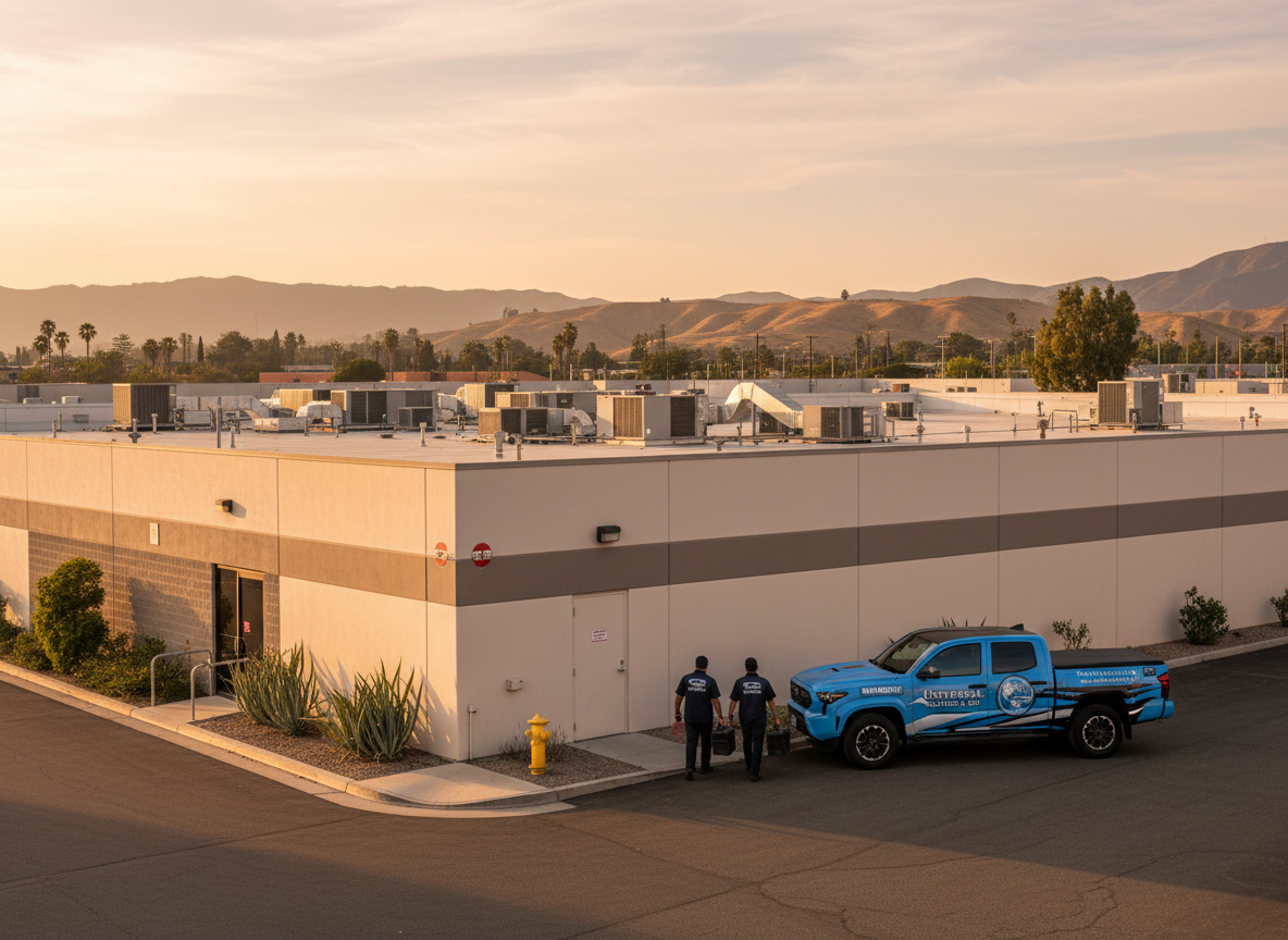 What should a commercial AC installation quote explain?