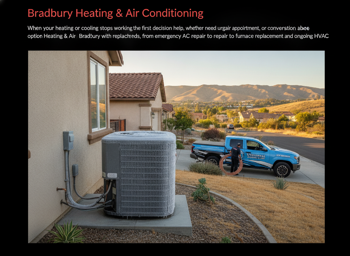 Help for Bradbury Heating and Cooling Needs